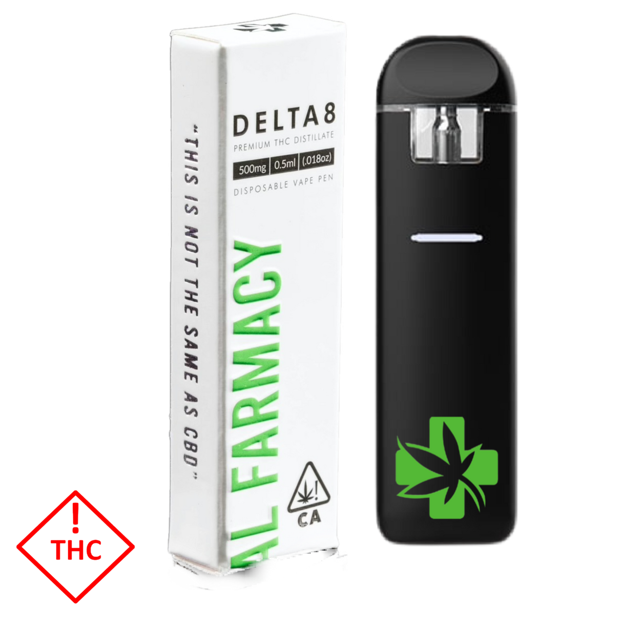 Official Farmacy delta 8 disposable premium thc vape pen